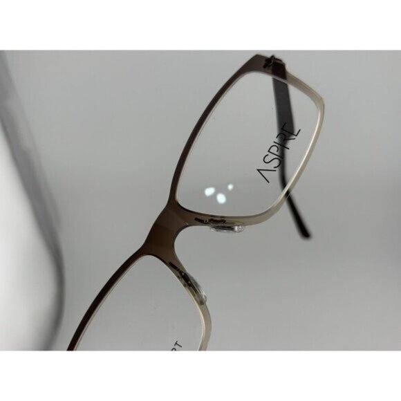 ASPIRE - 54mm Powerful Brown Fade Plastic Glasses Frames - Picture 3 of 6